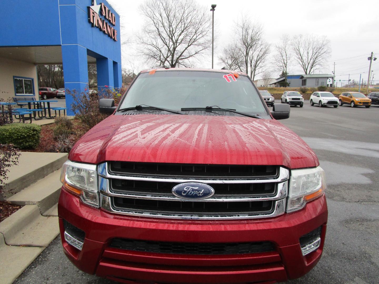 2017 RED Ford Expedition EL King Ranch 2WD (1FMJK1HT4HE) with an 3.5L V6 DOHC 24V FFV engine, 6A transmission, located at 1814 Albert Pike Road, Hot Springs, AR, 71913, (501) 623-1717, 34.494228, -93.094070 - Photo#2